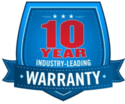10 year industry leading warranty Belleville MI
