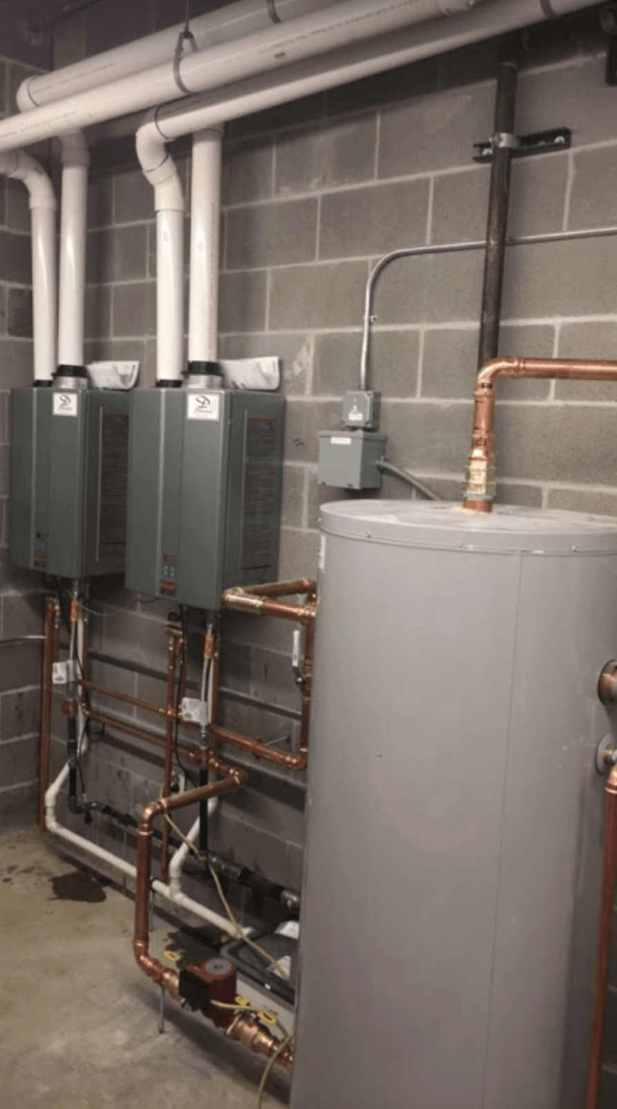 tankless water heater installation, service and repair Belleville MI