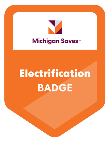 Michigan Saves Electrification Badge